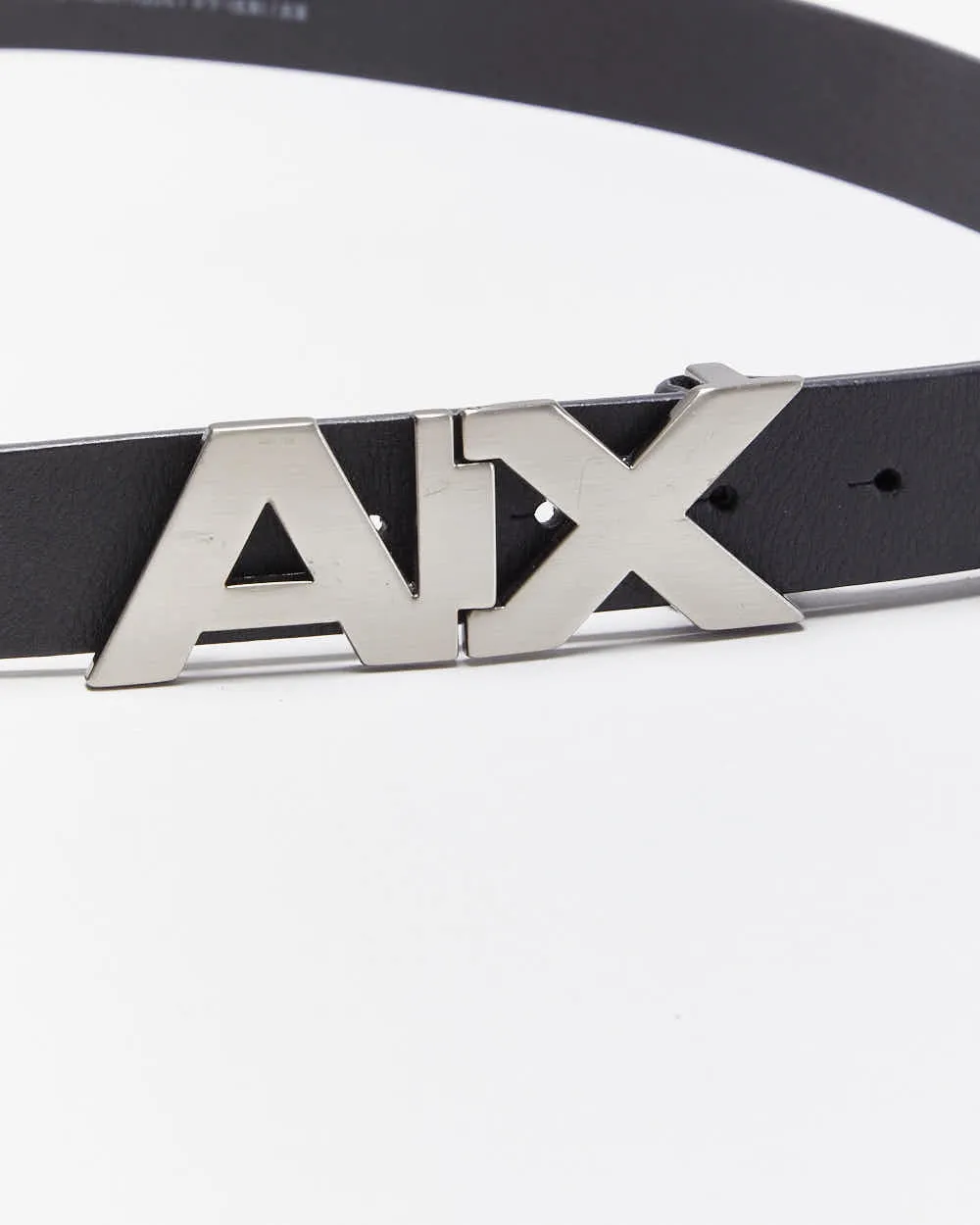 Vintage Armani Exchange Leather Belt W36-W40 sold by Rokit product image thumbnail 4