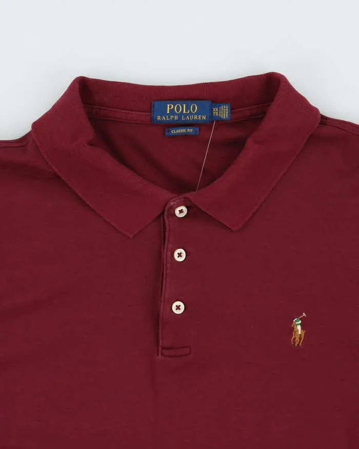 Vintage Polo Ralph Lauren Classic Fit Long Sleeve Polo Shirt - XXL sold by Rokit product image thumbnail 5