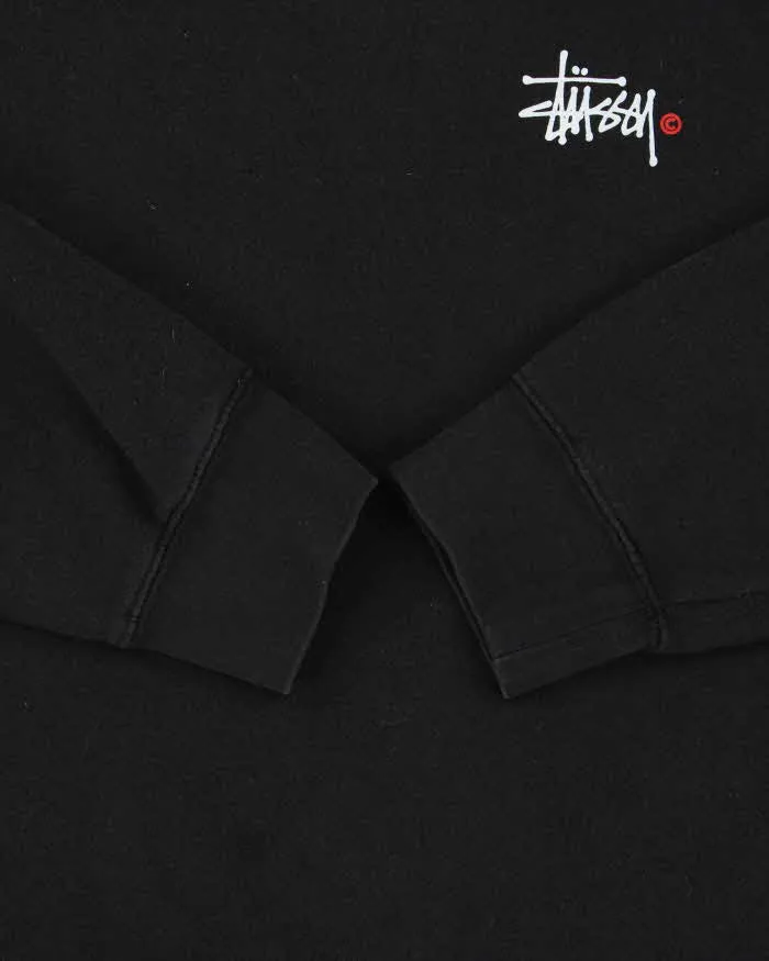 Vintage Stussy Big Logo Crewneck Sweatshirt - M sold by Rokit product image thumbnail 5