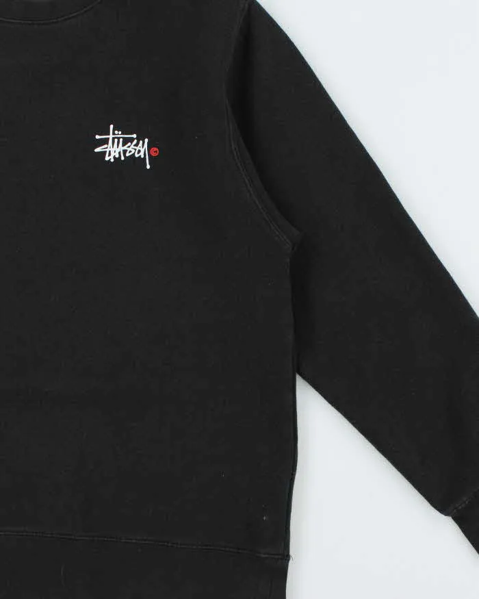 Vintage Stussy Big Logo Crewneck Sweatshirt - M sold by Rokit product image thumbnail 4