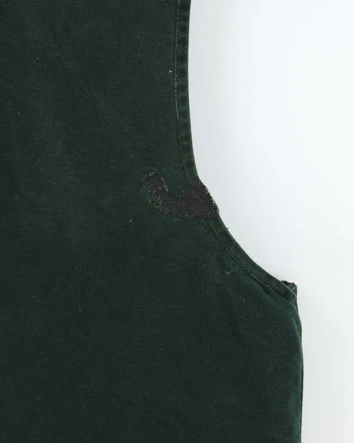 Vintage Y2K 00s Carhartt VO2 Spruce Green Arctic Lined Made In USA Workwear Gilet - XL sold by Rokit product image thumbnail 3