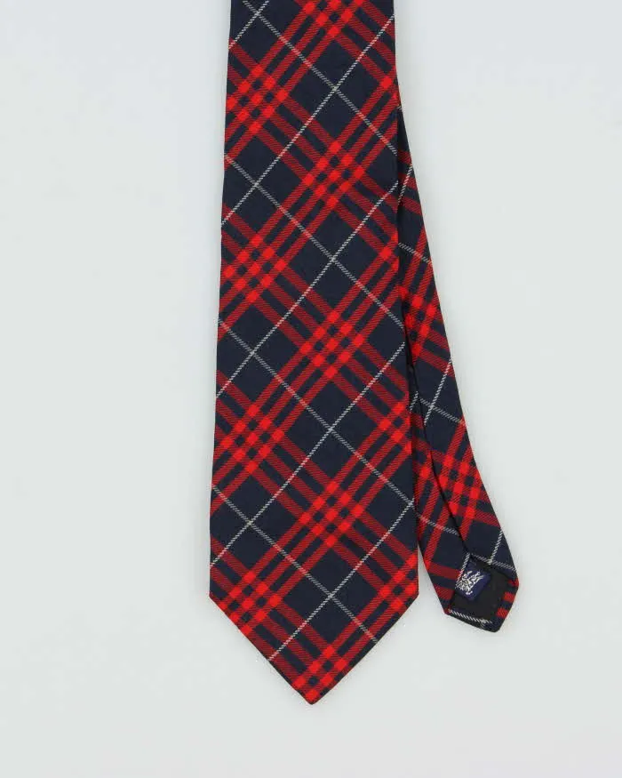 Vintage 1980s Burberry Nova Check Silk Tie sold by Rokit product image thumbnail 2