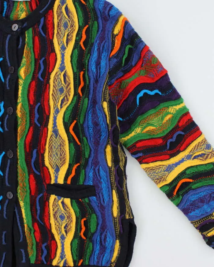 Vintage 90s Aklanda Wool Coogi Style Cardigan - L sold by Rokit product image thumbnail 3