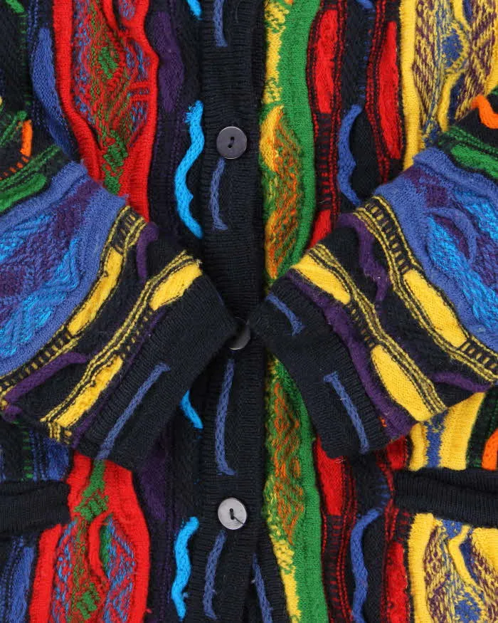 Vintage 90s Aklanda Wool Coogi Style Cardigan - L sold by Rokit product image thumbnail 4