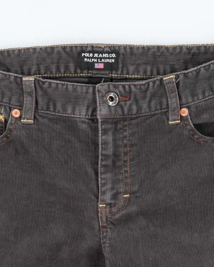 Vintage 90s Polo Jeans Ralph Lauren Corduroy Trousers - W30 L31 sold by Rokit product image thumbnail 5
