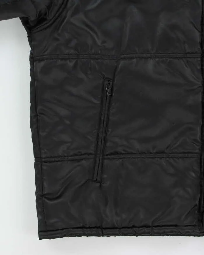 Vintage 90s Fila Satin Puffer Jacket - L sold by Rokit product image thumbnail 4