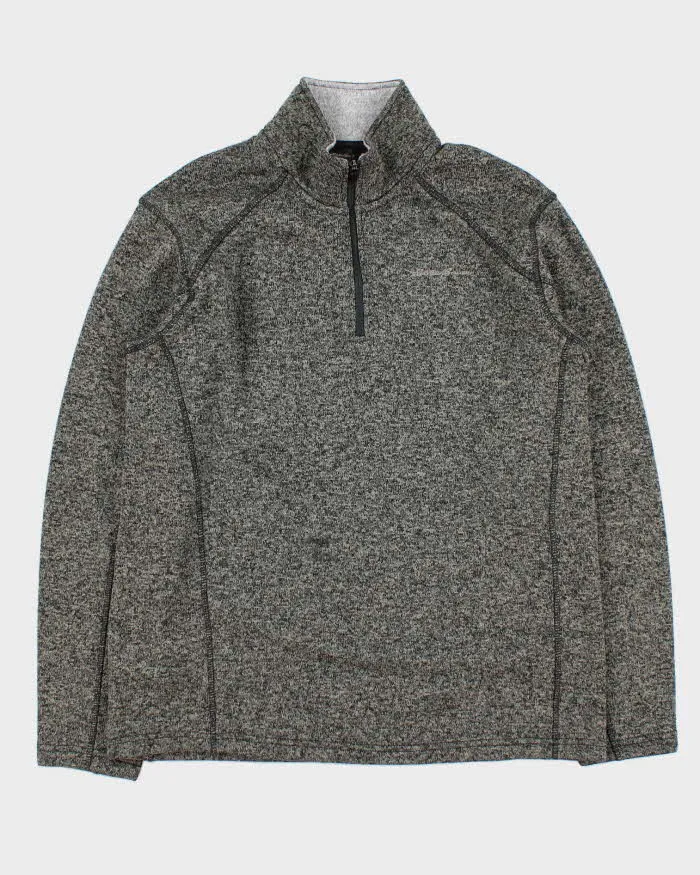 Vintage Eddie Bauer Quarter-zip Fleece - L sold by Rokit