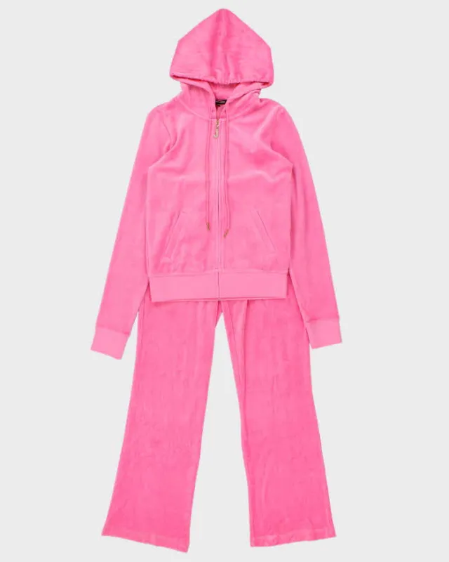 Vintage Y2k 00s Juicy Couture Velour Tracksuit - S made by Rokit