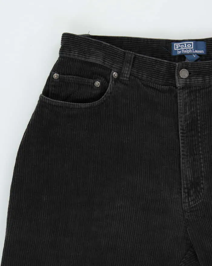 Vintage 00s Polo Ralph Lauren Jumbo Corduroy Straight Leg Trousers - W33 L27 sold by Rokit product image thumbnail 3