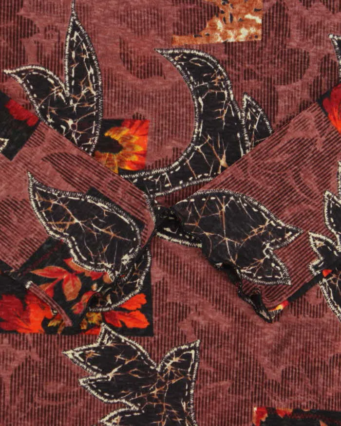 Vintage Y2k 00s Tribal Double Mesh All over Print Top - M sold by Rokit product image thumbnail 4