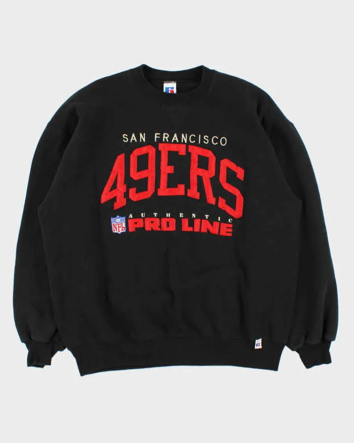 Vintage 1990s Russell Ath Made In USA San Fran 49ers NFL Pro Line Crewneck Sweatshirt - XL sold by Rokit