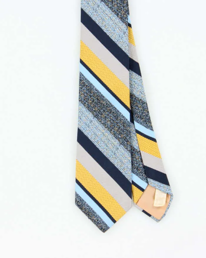 Vintage 1970s Yves Saint Laurent Stripe Patterned Tie sold by Rokit product image thumbnail 2