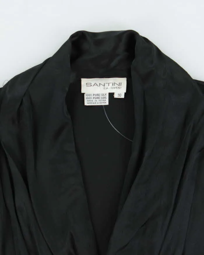 Vintage Santini Silk Batwing Blouse - M sold by Rokit product image thumbnail 5