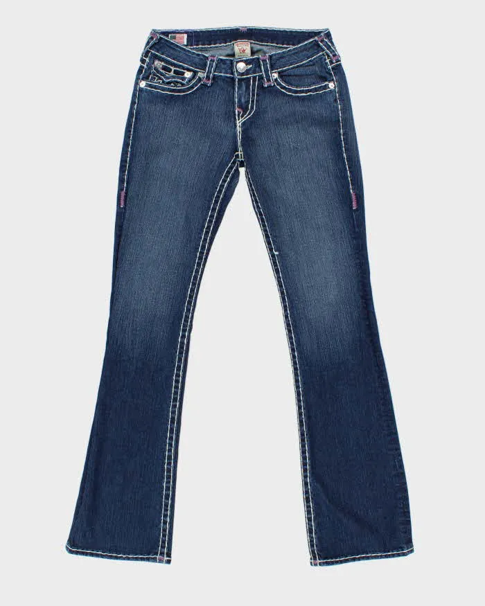 Vintage Y2k 00s True Religion Contrast Stitch Skinny Jeans - W27 L33 sold by Rokit