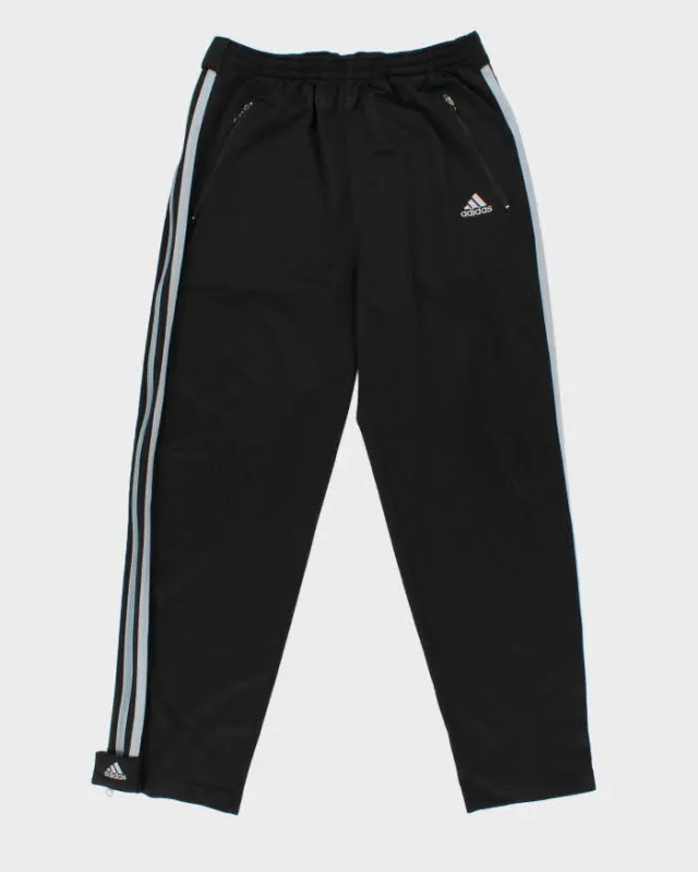 Vintage 90s Adidas Full Leg Side Zip Tracksuit Bottoms - L sold by Rokit