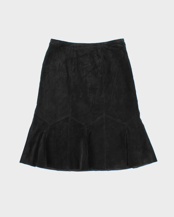 Vintage Alfani Suede Flared Skirt - XXS sold by Rokit