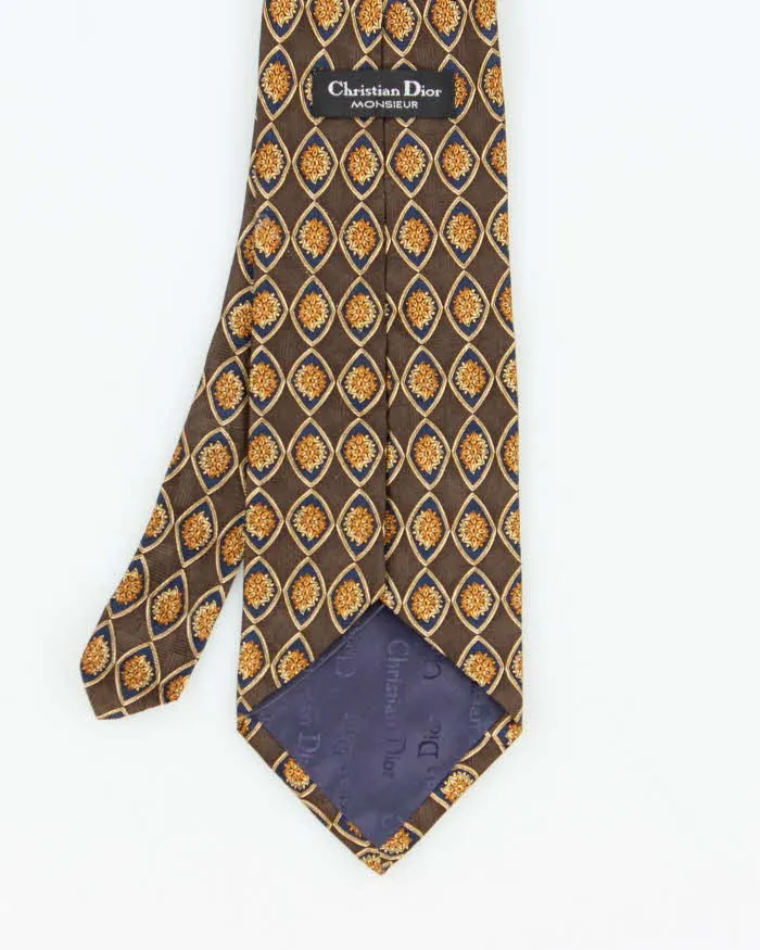 Vintage 80s Christian Dior Silk Tie sold by Rokit product image thumbnail 3