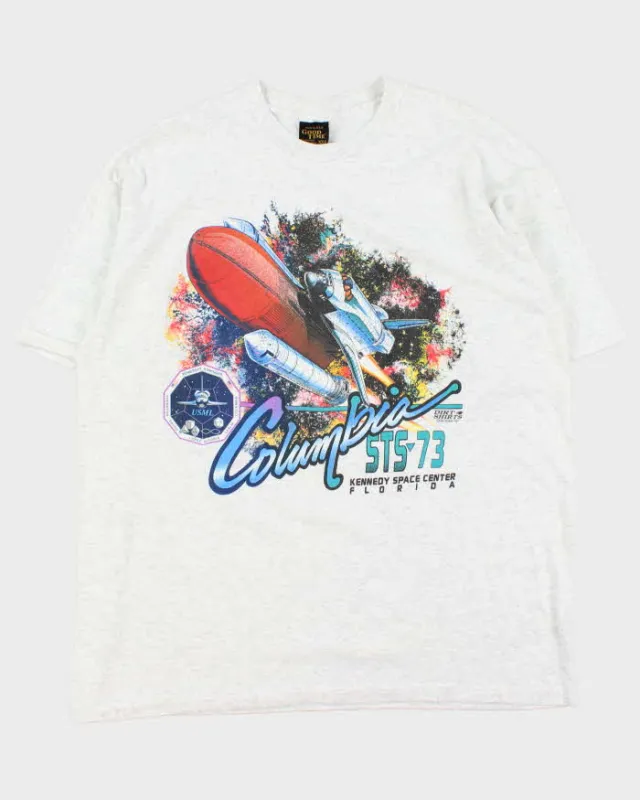 Vintage 1993 Good Time Dirt Shirts Made In USA Kennedy Space Center T-Shirt - XXL sold by Rokit