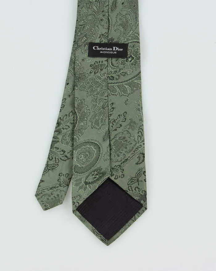 Vintage 1990s Christian Dior Paisley Silk Tie sold by Rokit product image thumbnail 3