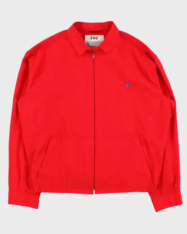 Vintage 80s London Fog Super Lightweight Harrington Jacket - L sold by Rokit