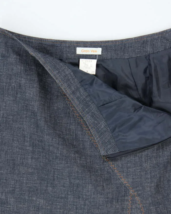 Vintage 90s 00s Gran Vee Denim Skirt - XS sold by Rokit product image thumbnail 5