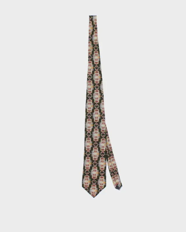 Vintage 80s Christian Dior Silk Tie sold by Rokit