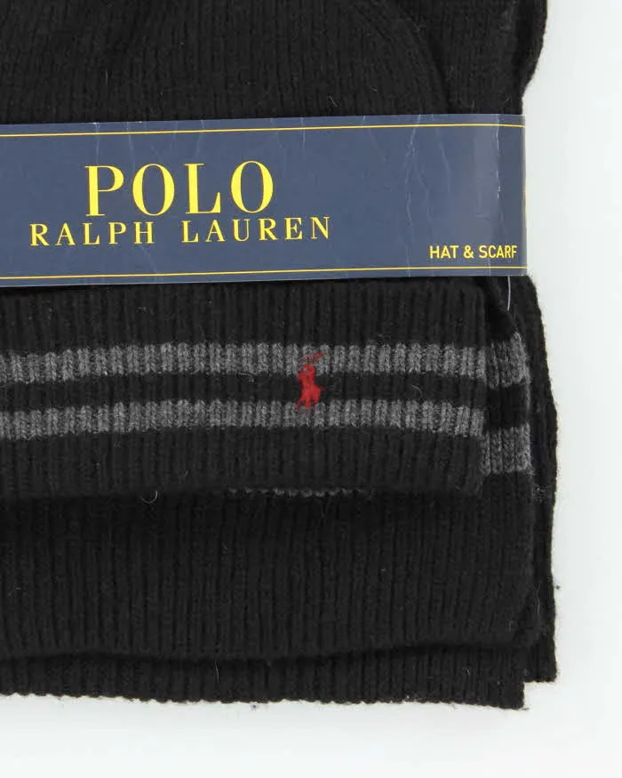 Vintage Polo Ralph Lauren Wool Blend Beanie & Scarf Two-Piece Set - OS sold by Rokit product image thumbnail 4