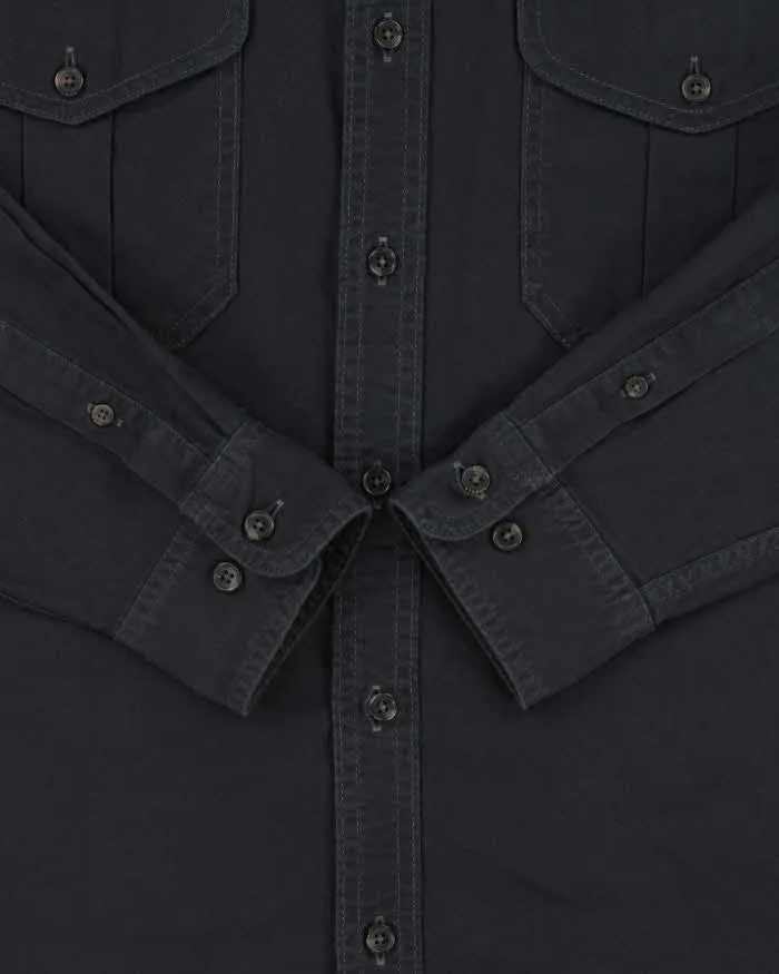 Vintage Filson Midnight Navy Long Sleeve Workwear Shirt - M sold by Rokit product image thumbnail 4