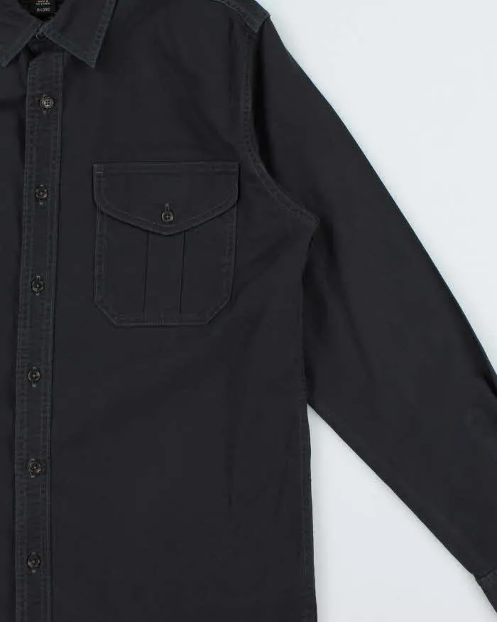 Vintage Filson Midnight Navy Long Sleeve Workwear Shirt - M sold by Rokit product image thumbnail 3