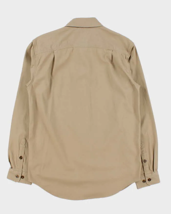 Vintage Carhartt Camel Relaxed Fit Long Sleeve Workwear Shirt - S sold by Rokit product image thumbnail 2