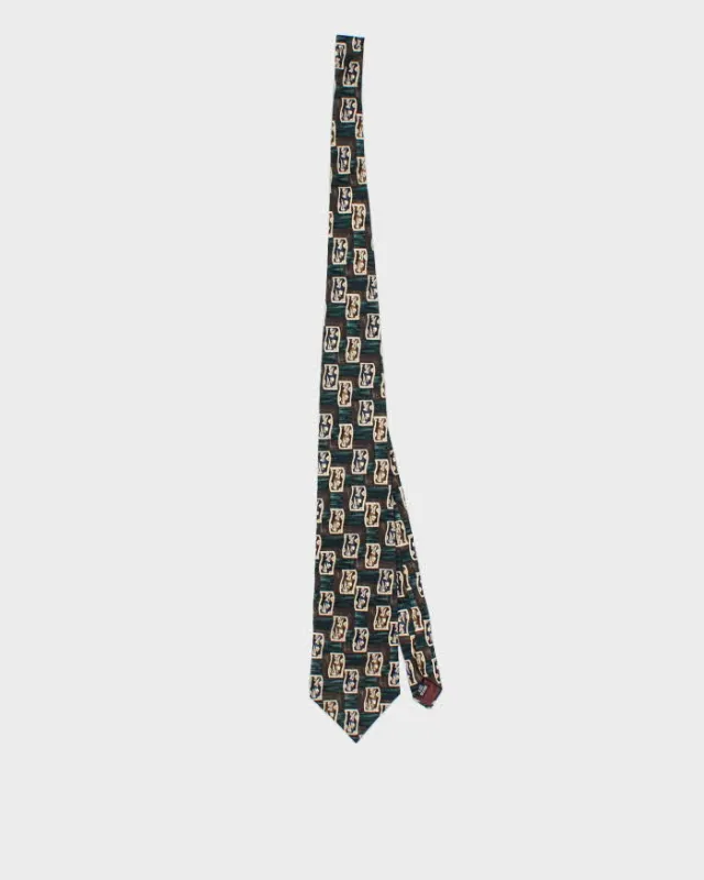 Vintage 80s Christian Dior Silk Tie sold by Rokit