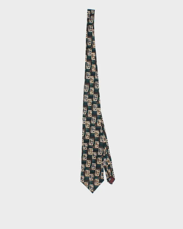 Vintage 80s Christian Dior Silk Tie sold by Rokit