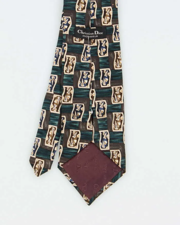 Vintage 80s Christian Dior Silk Tie sold by Rokit product image thumbnail 3