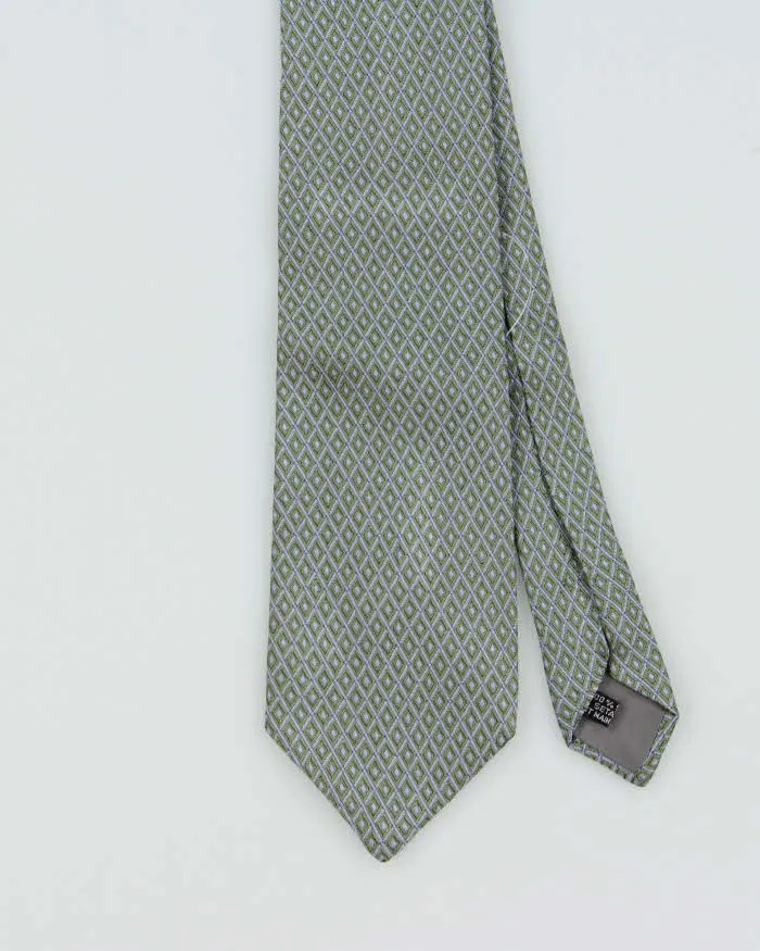 Vintage 1980s Christian Dior Silk Geometric Patterned Tie sold by Rokit product image thumbnail 2