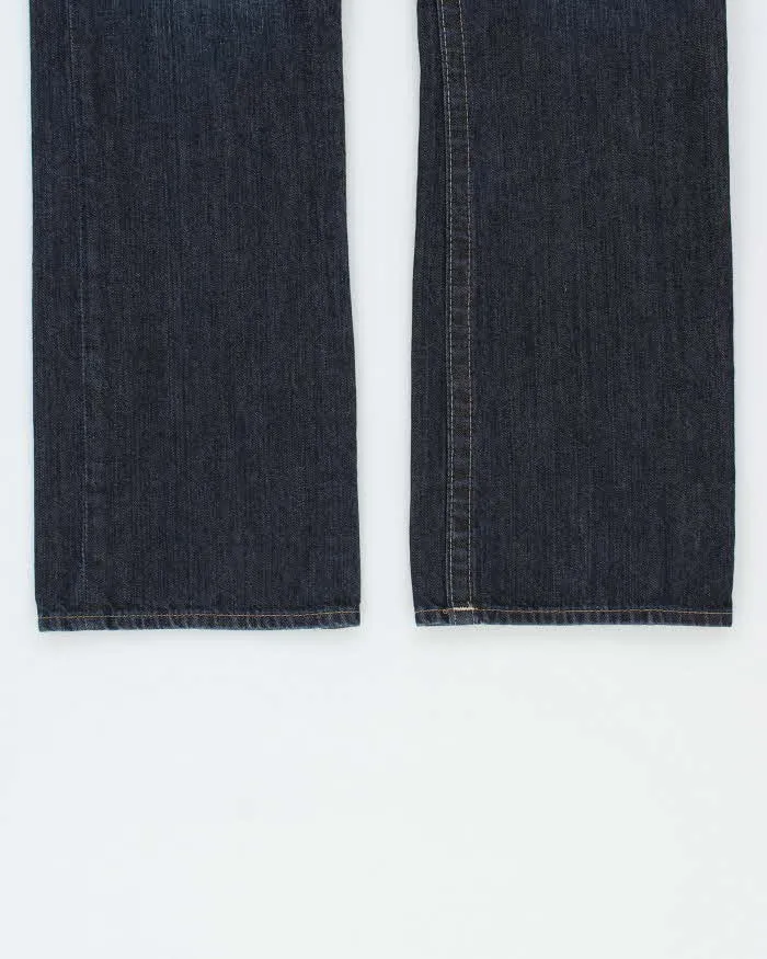 Vintage True Religion Flap Pocket Indigo Straight Leg Denim Jeans - W34 L34 sold by Rokit product image thumbnail 5