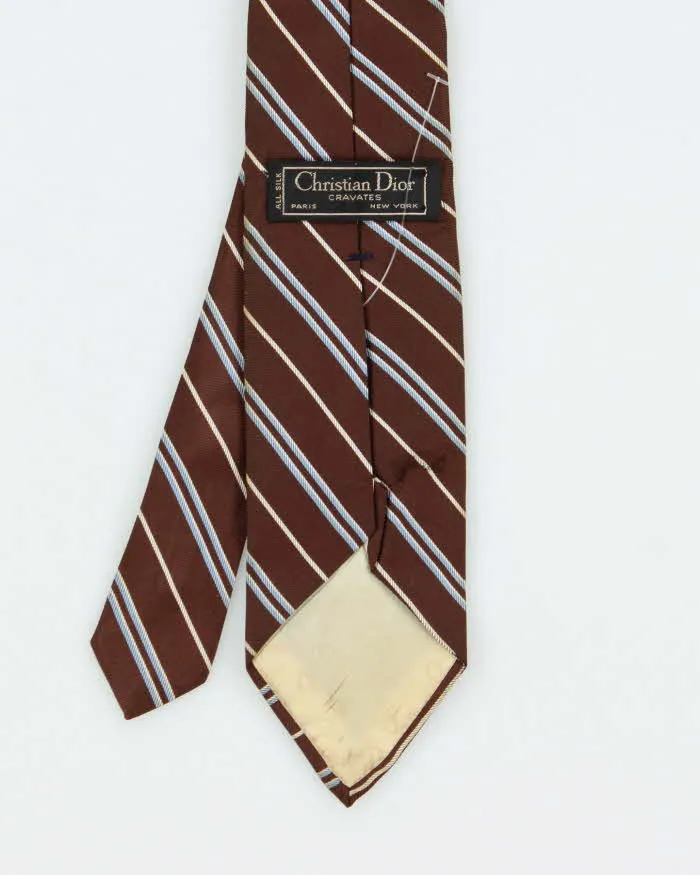 Vintage 70s Christian Dior Silk Tie sold by Rokit product image thumbnail 3