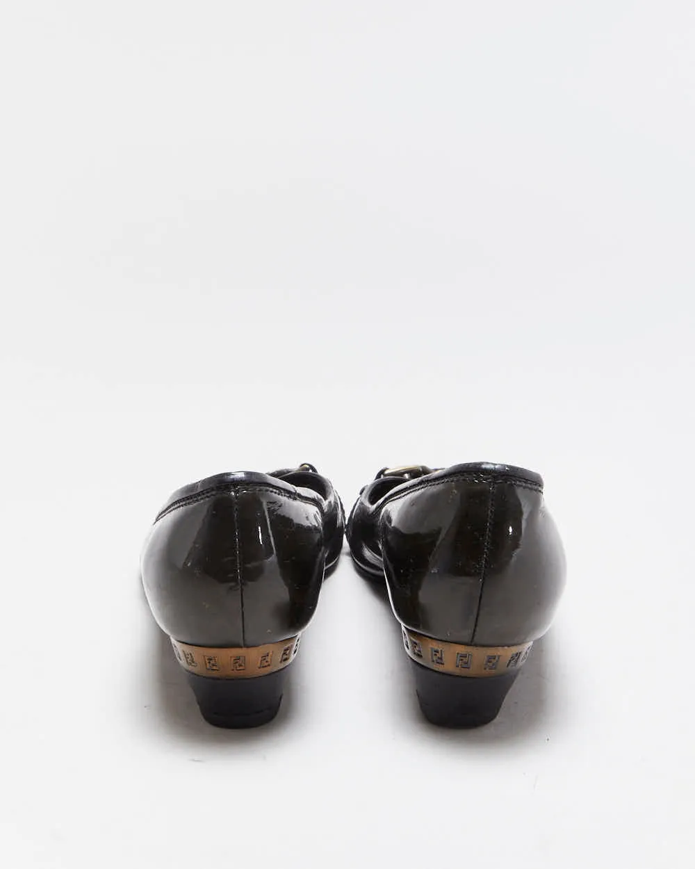 Vintage Fendi Patent Kitten Heels - UK4.5 sold by Rokit product image thumbnail 4