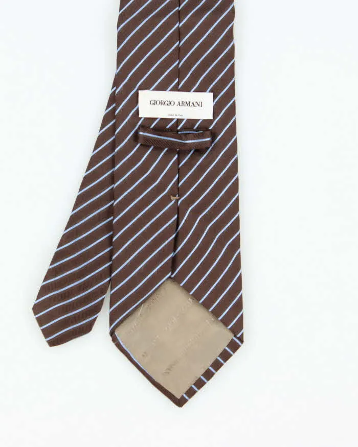 Vintage 90s Giorgio Armani Silk Tie sold by Rokit product image thumbnail 3