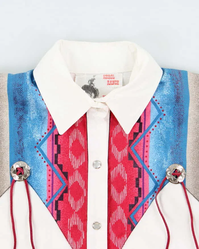 Vintage 80s Korol Ranch Snap Button Western Shirt - M sold by Rokit product image thumbnail 5