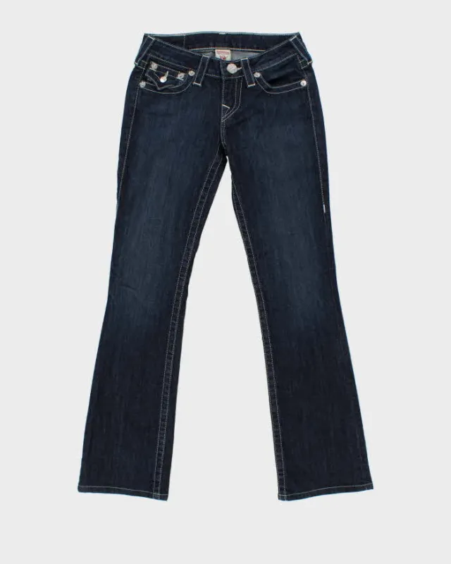 Vintage Y2k 00s True Religion Diamonte Detail Bootcut Jeans - W25 L29 made by True Religion