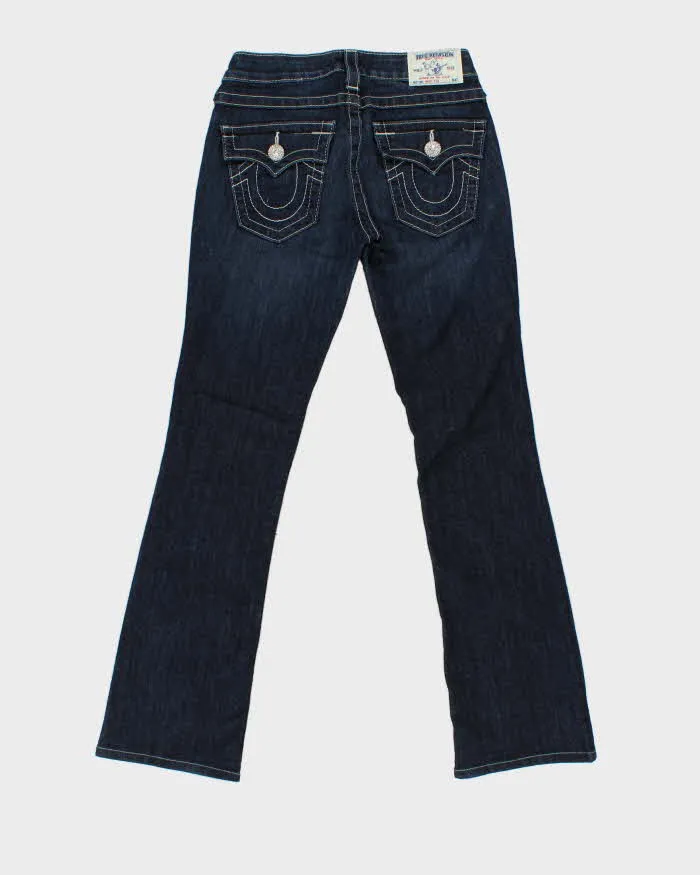 Vintage Y2k 00s True Religion Diamonte Detail Bootcut Jeans - W25 L29 sold by Rokit product image thumbnail 2