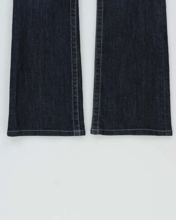 Vintage Y2k 00s True Religion Diamonte Detail Bootcut Jeans - W25 L29 sold by Rokit product image thumbnail 5