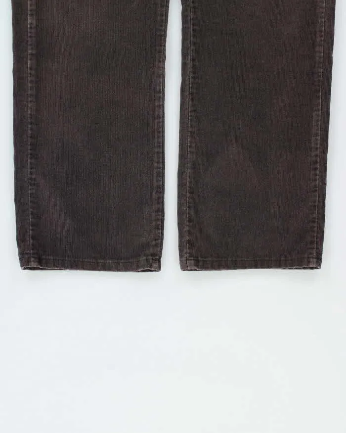 Vintage 1990s Levi's Corduroy 505 Straight Leg Trousers - W33 L30 sold by Rokit product image thumbnail 5
