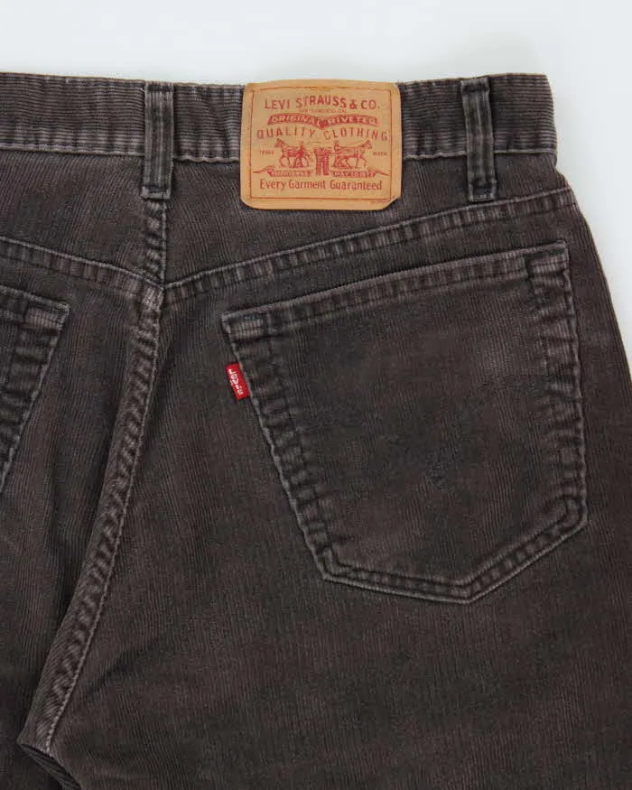 Vintage 1990s Levi's Corduroy 505 Straight Leg Trousers - W33 L30 sold by Rokit product image thumbnail 4