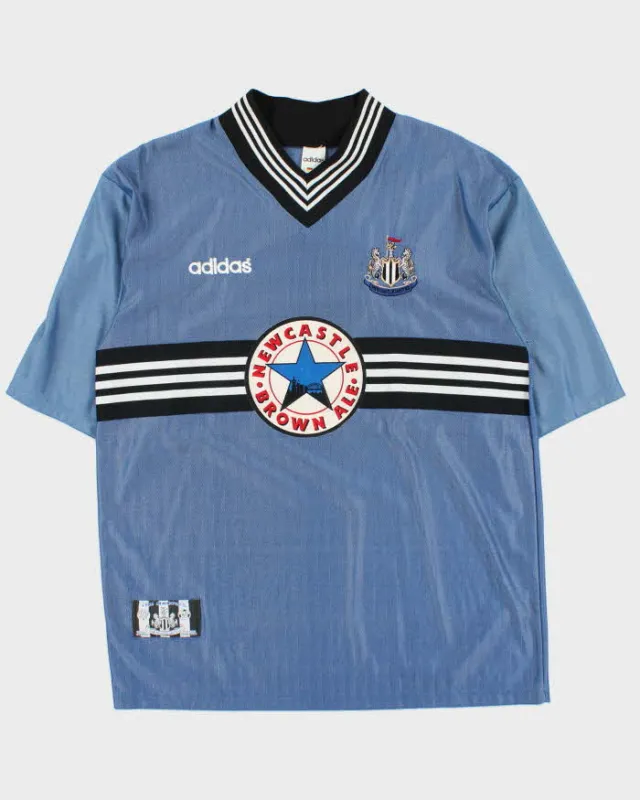 Vintage Official 1996-97 Adidas Newcastle Away Football Shirt - XL made by Adidas