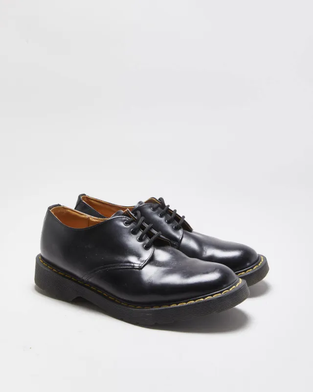 Vintage 1990s Black Solovair Made In England Leather Gibson Shoes - UK 8 made by Rokit