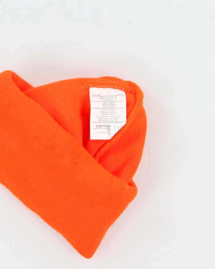 Vintage Carhartt Detroit Orange Watch Beanie - OS sold by Rokit product image thumbnail 5