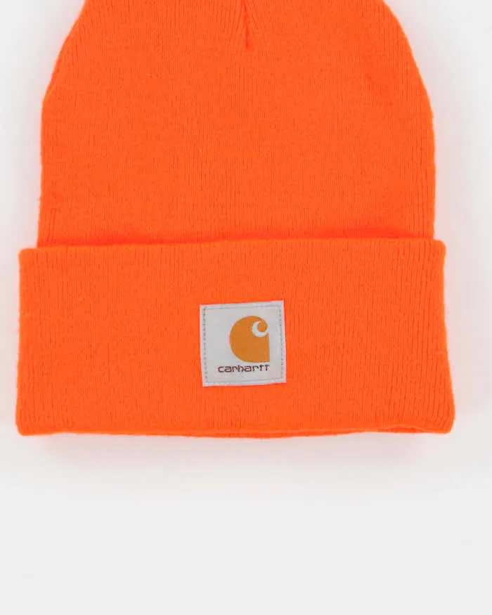 Vintage Carhartt Detroit Orange Watch Beanie - OS sold by Rokit product image thumbnail 4
