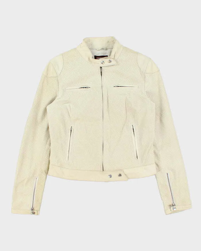 Vintage Y2k 00s Danier Leather Jacket - S sold by Rokit