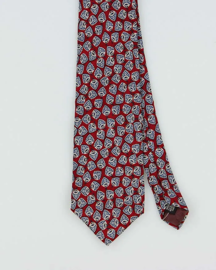 Vintage 1980s Christian Dior Patterned Silk Tie sold by Rokit product image thumbnail 2